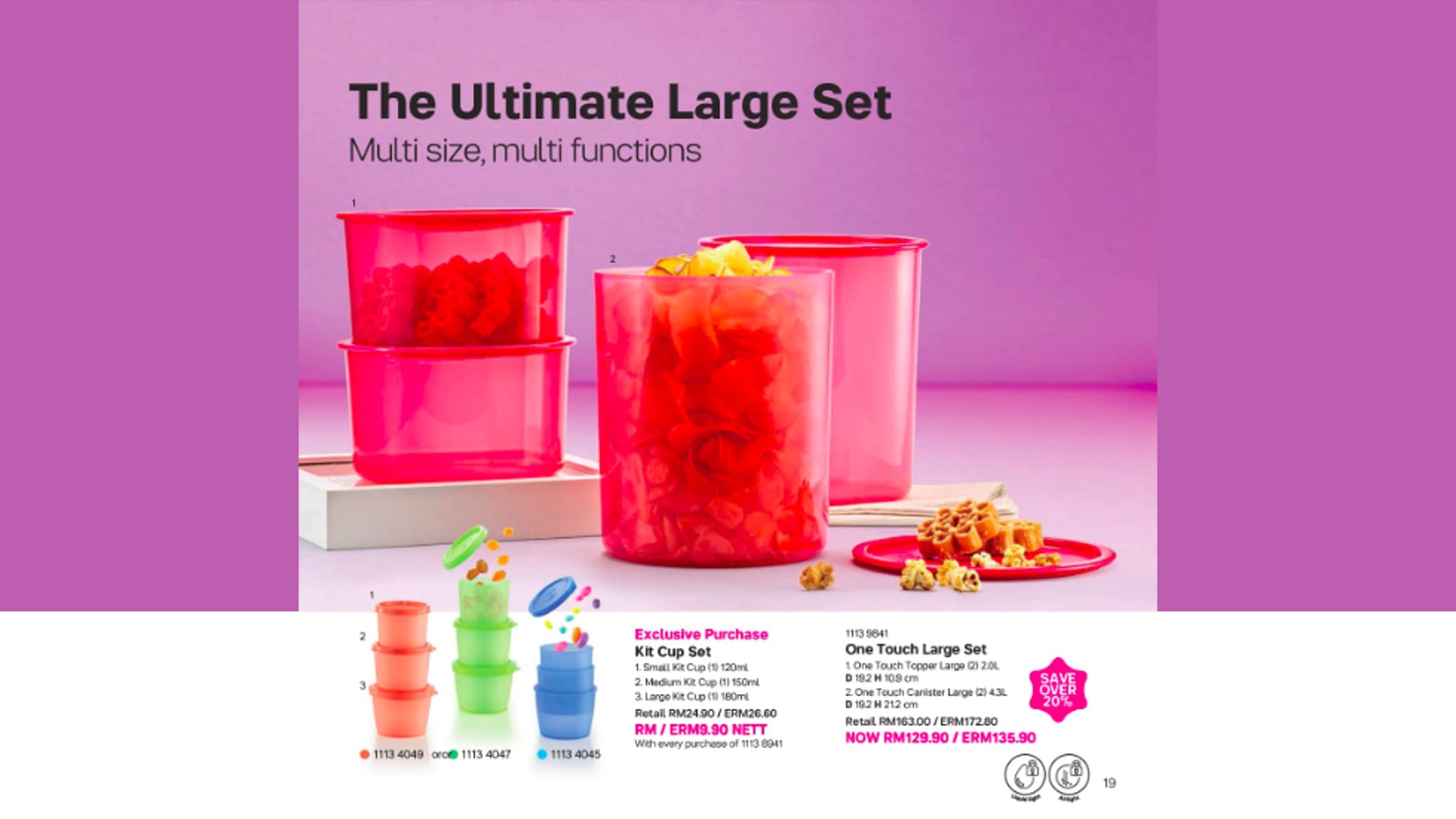 One Touch Large Set