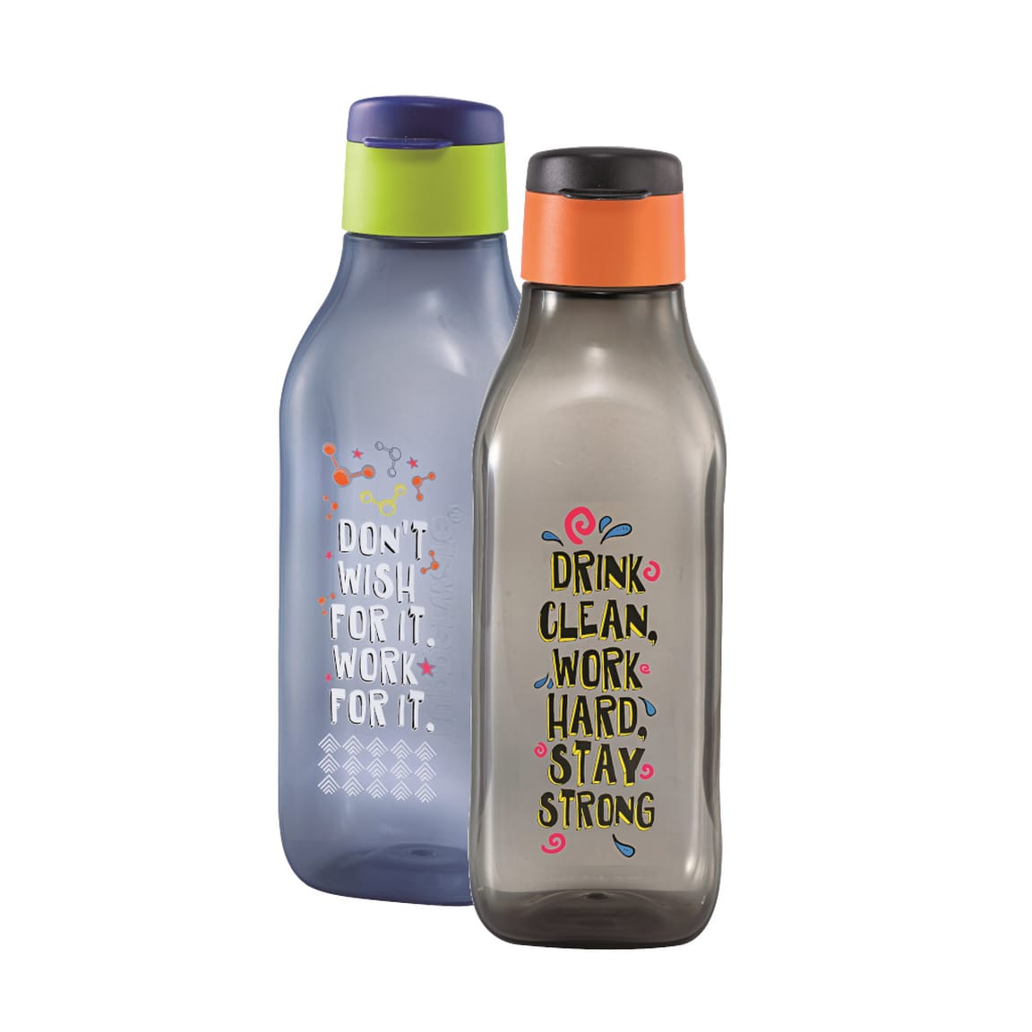 Stay Positive Eco Bottle (2) 1L