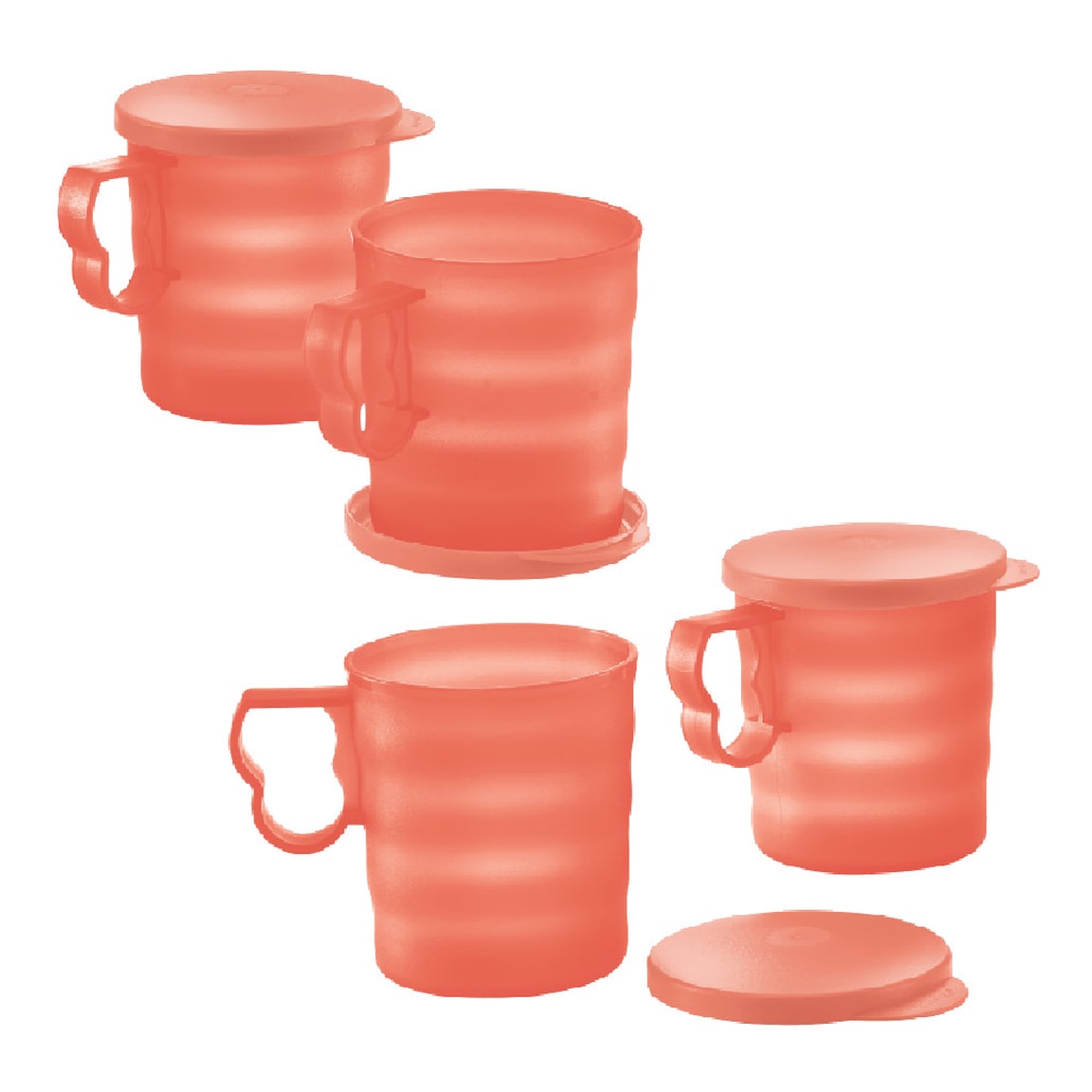 Open House Mugs & Seal (4) 350ml