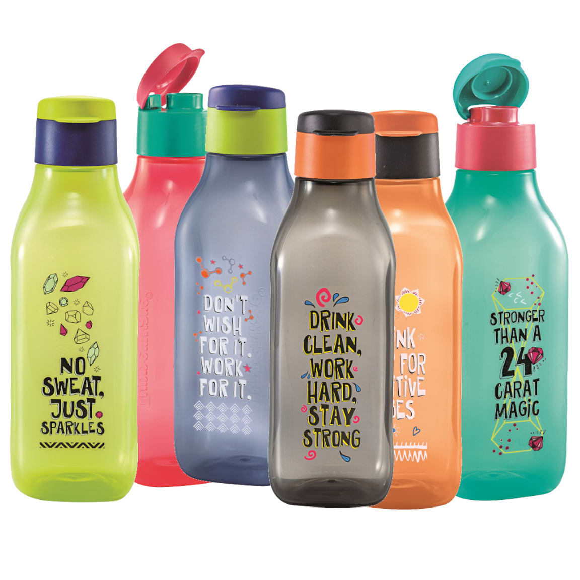 Stay Positive Eco Bottle 1L Set