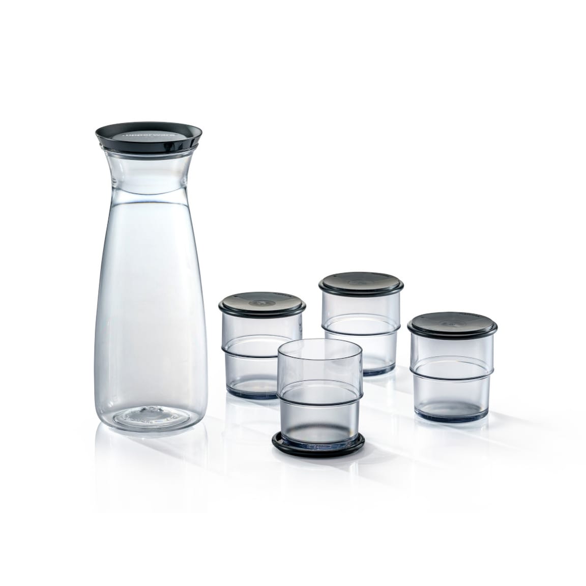 Clear Drinking Set