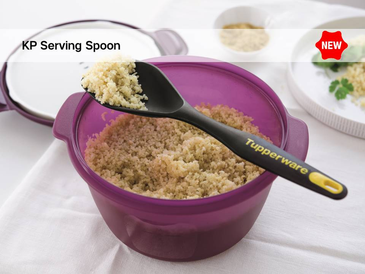 KP Serving Spoon (1) Tupperware Plus