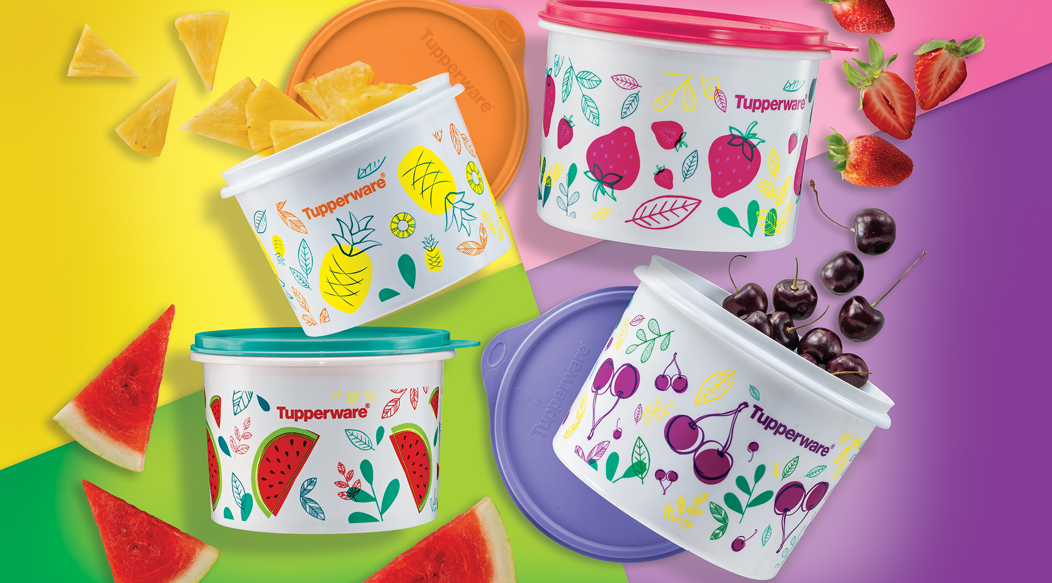Fruity Canister Set | Tupperware Plus