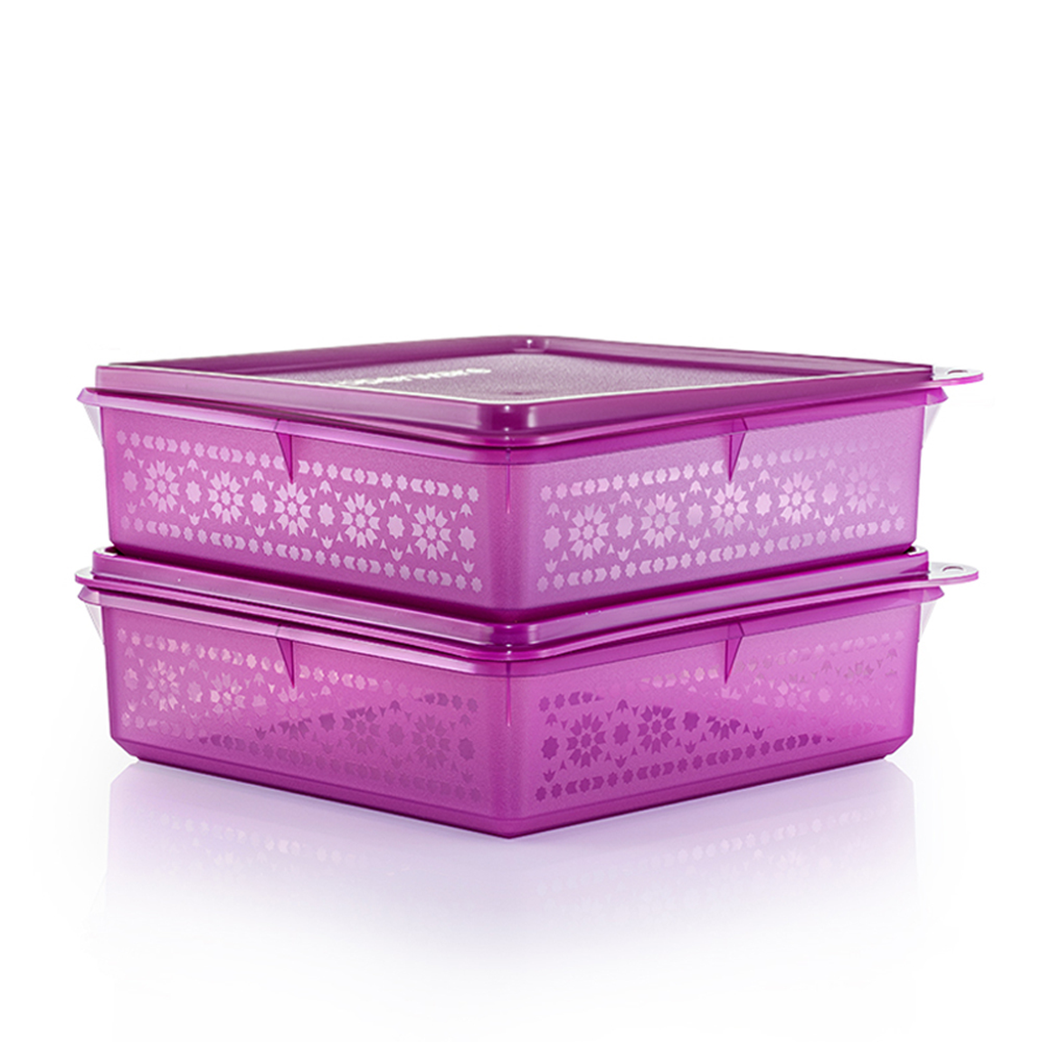 Mosaic Snack Stor (2) 2.9L - Purple Cabbage | Tupperware Plus