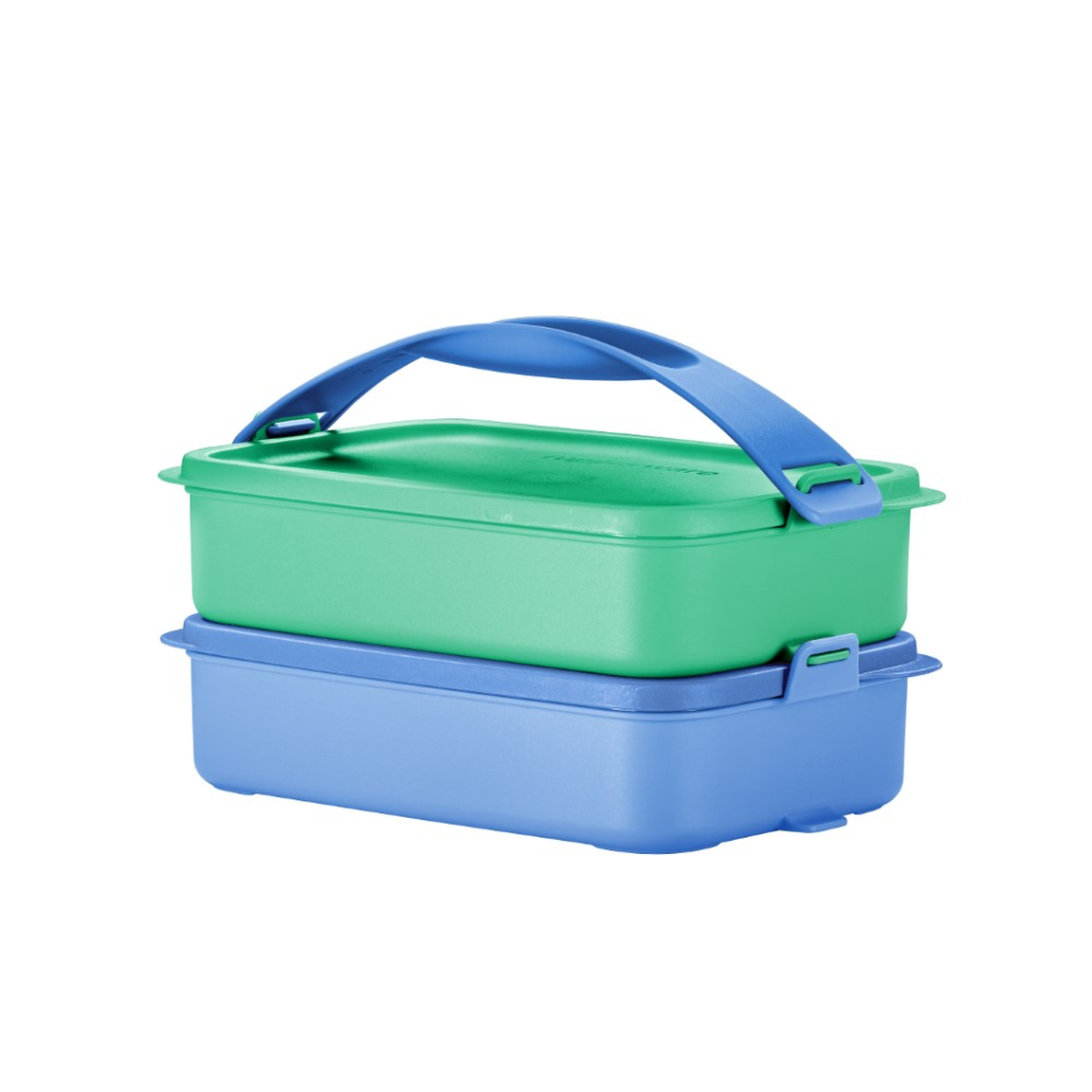 Tupperware Click to Go Lunch Carrier 900ml 2pc