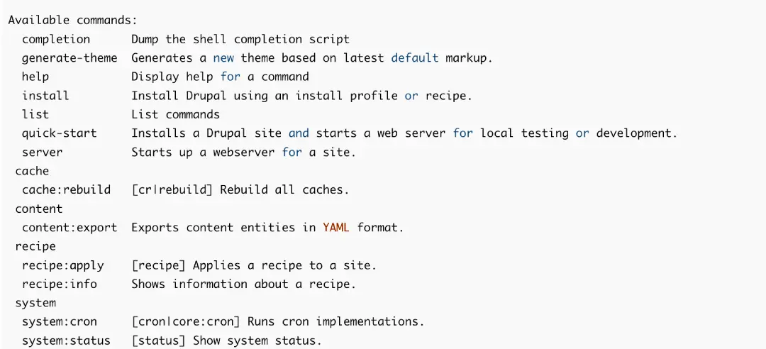 Drupal DR Command-Line Tool