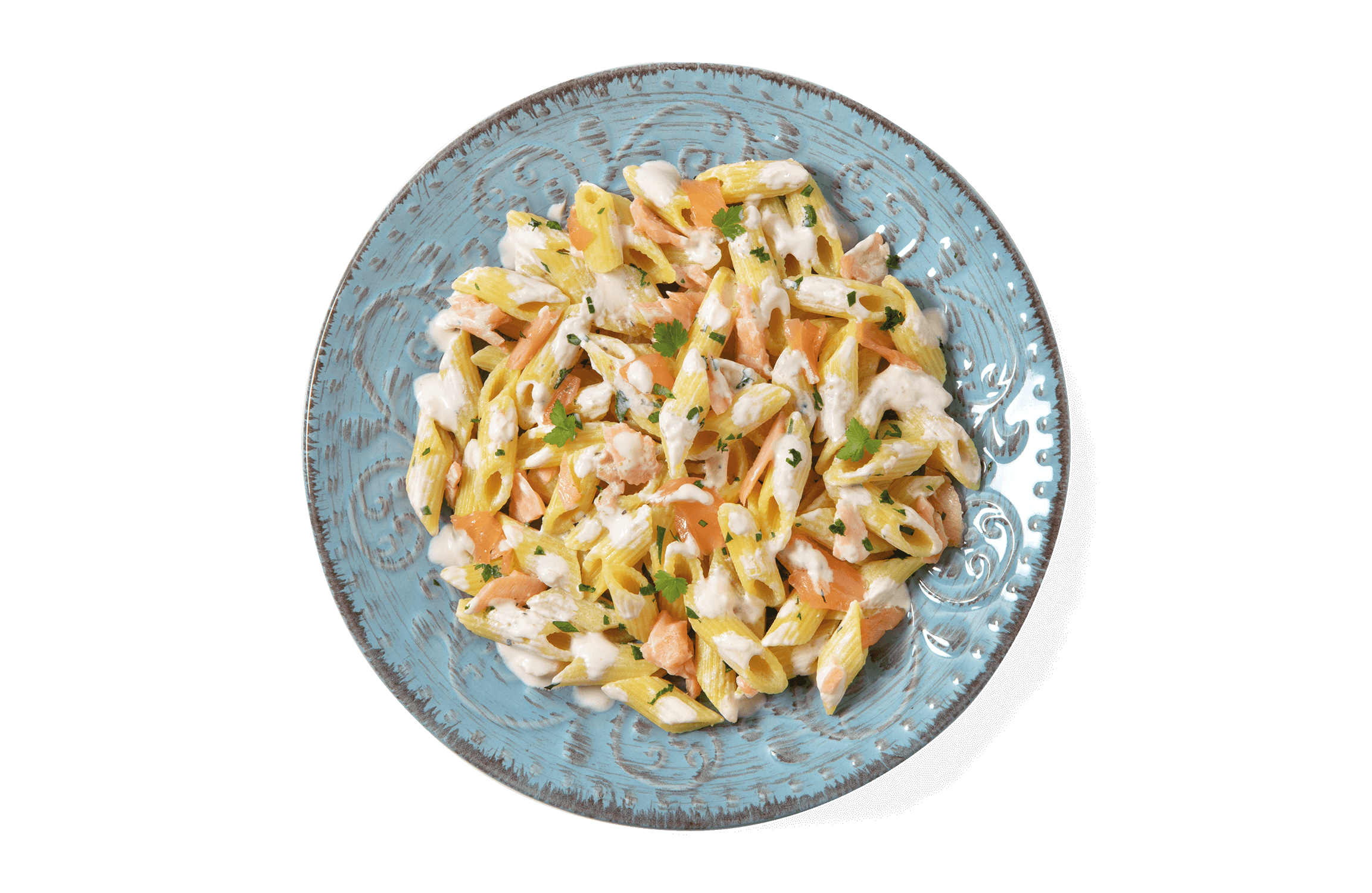 Pennette al salmone