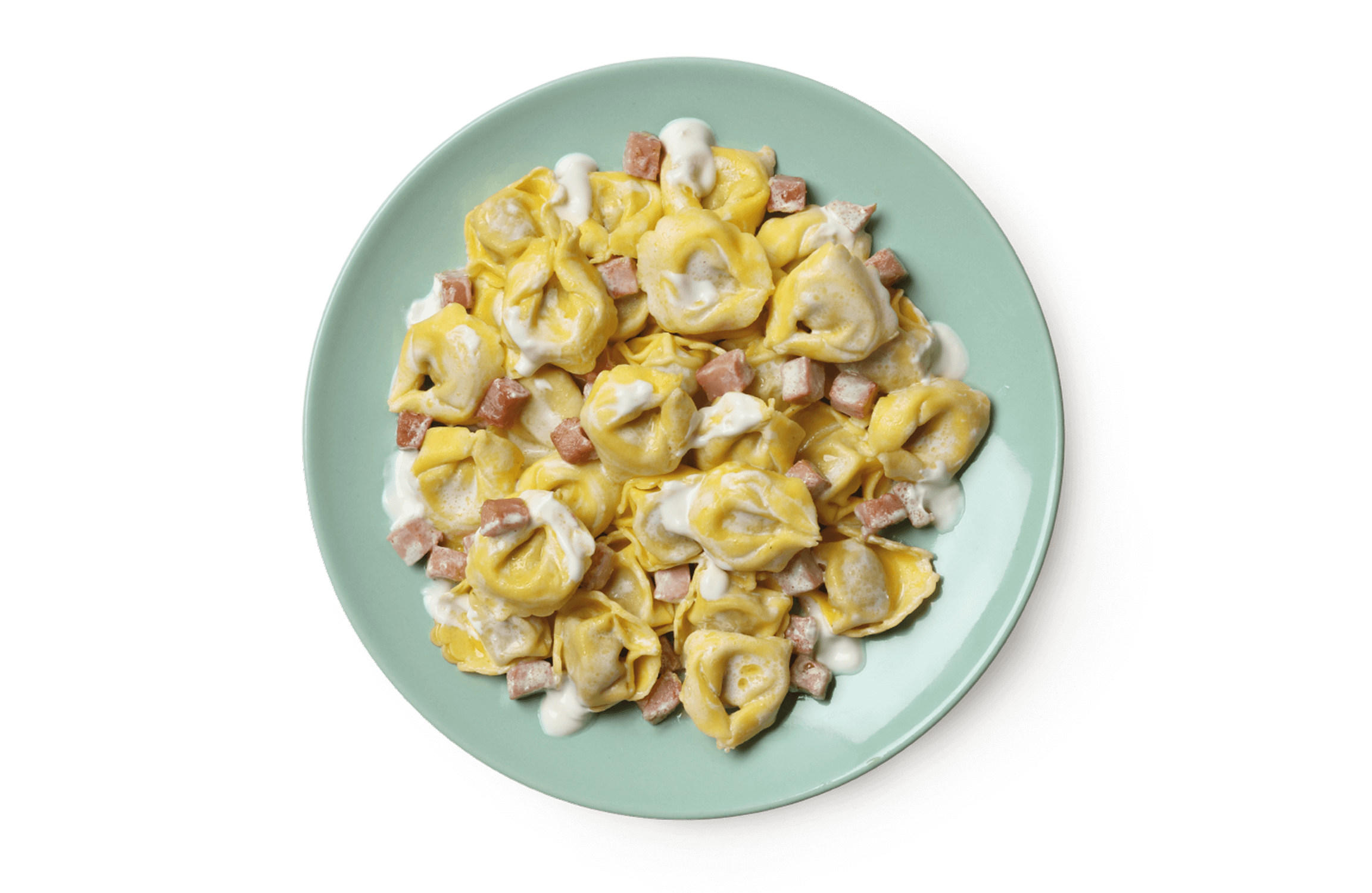 Tortellini panna e prosciutto