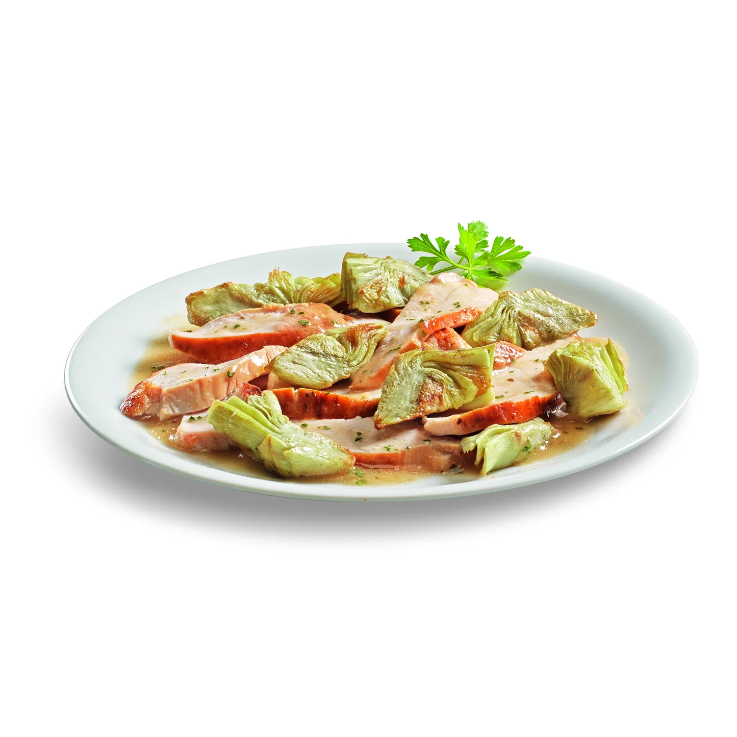 Filetto di pollo ai carciofi