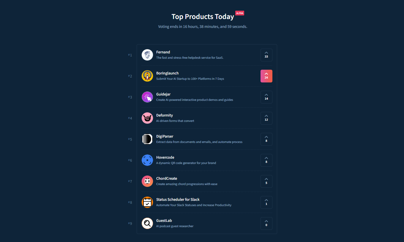 Indie Hacker Alpha Launch