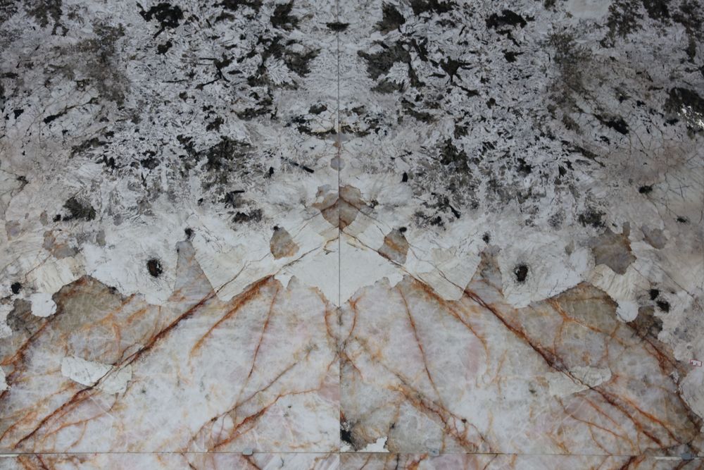 Snow Mountain Silver Fox Marble