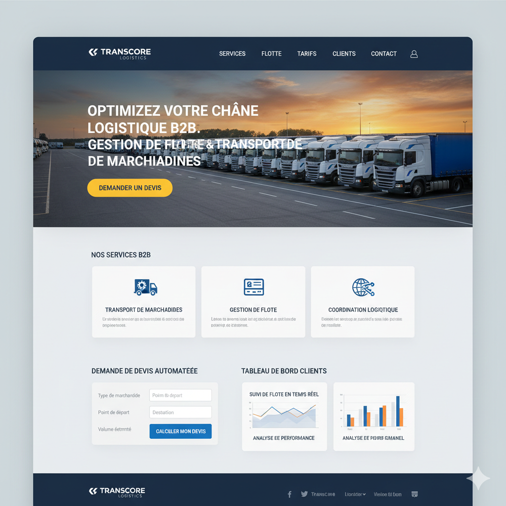 Plateforme Logistique B2B