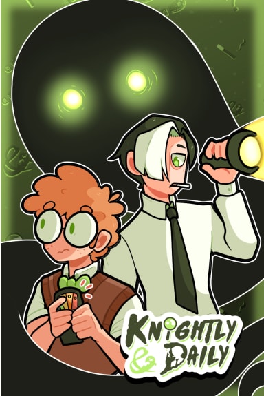 Webcomic cover of Knightly & Daily webcomic