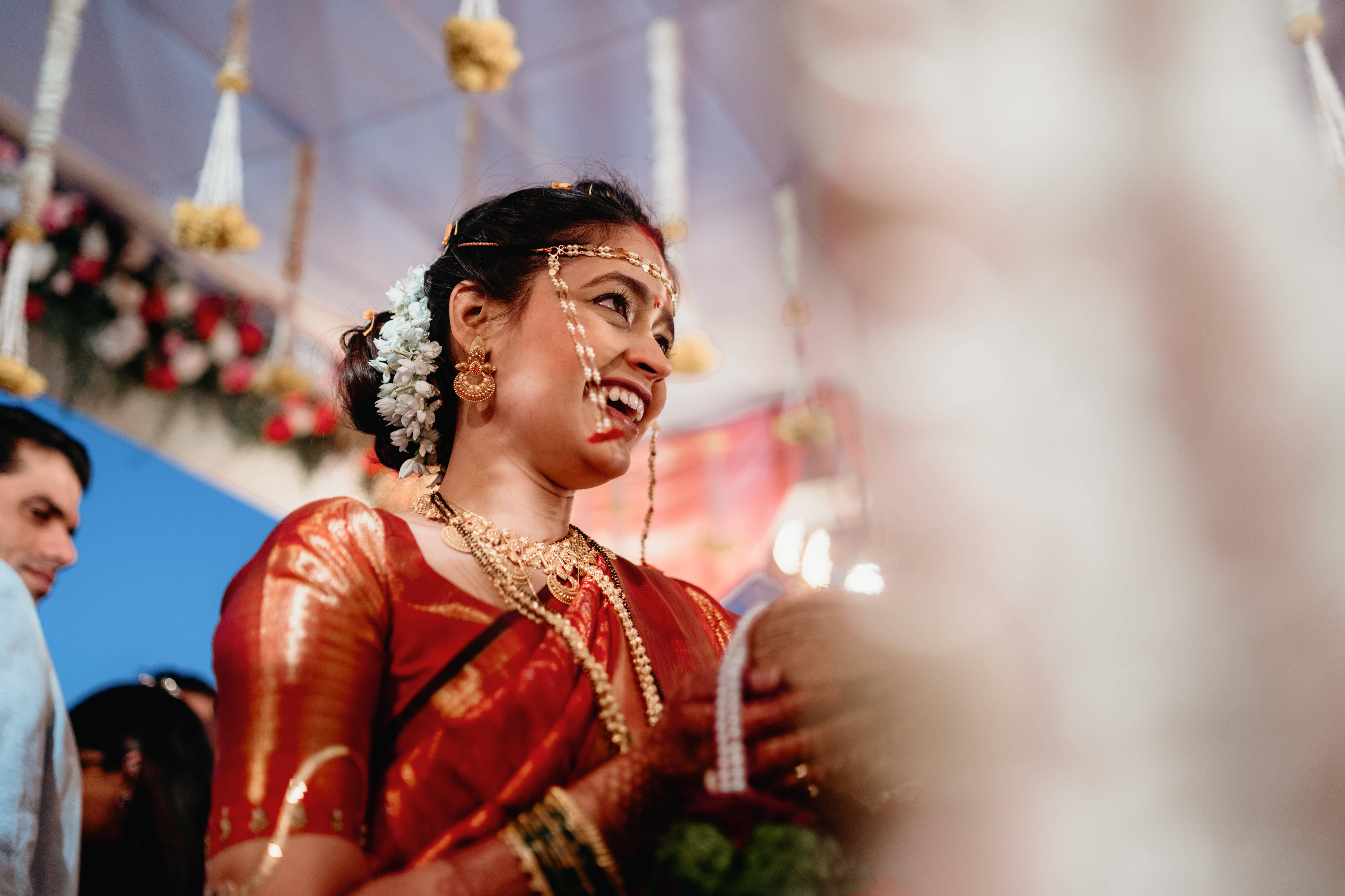 Wedding couple portrait