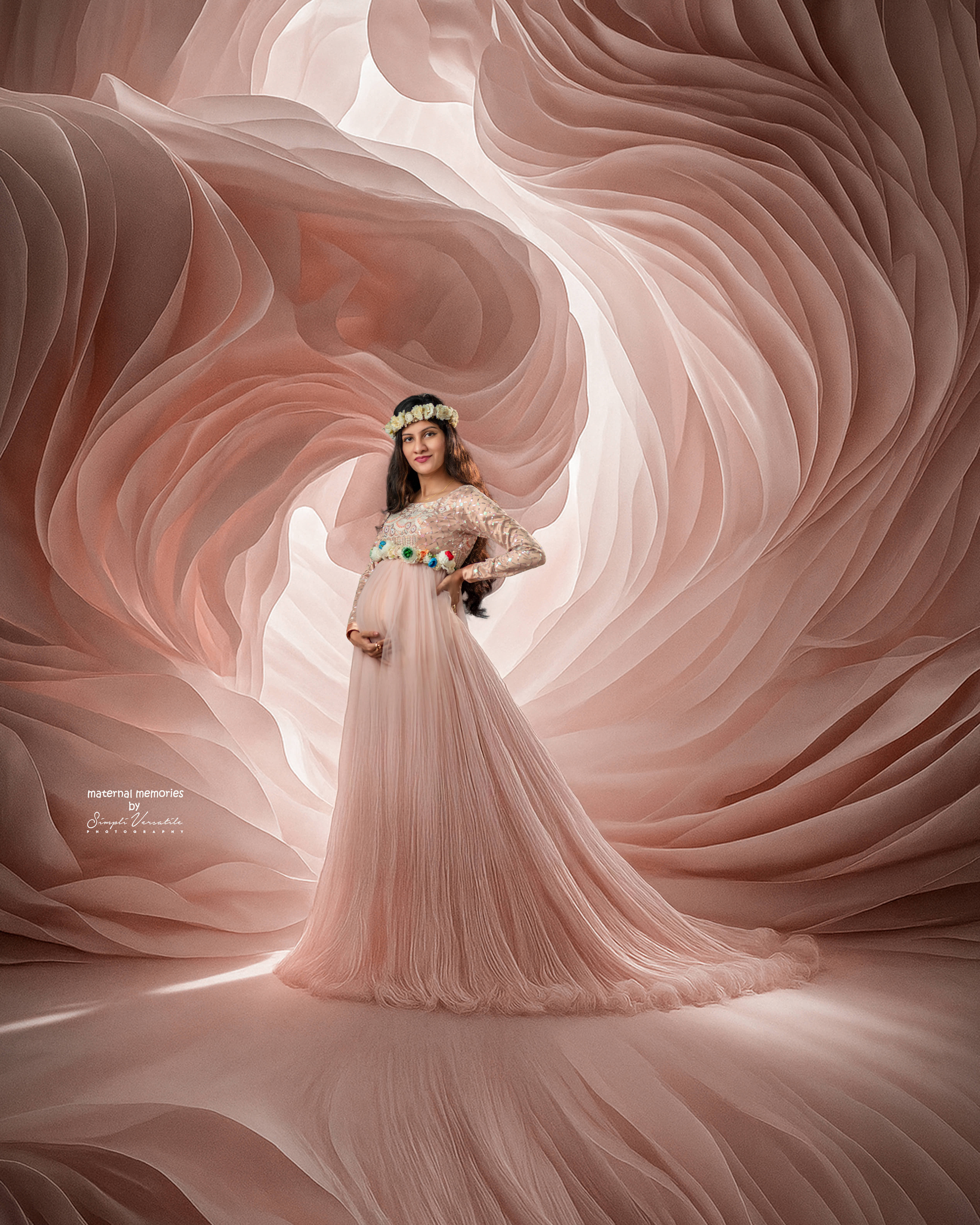 Fine art maternity photo