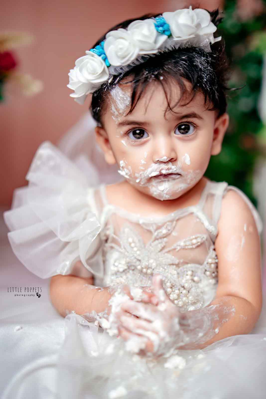 First birthday smash cake session