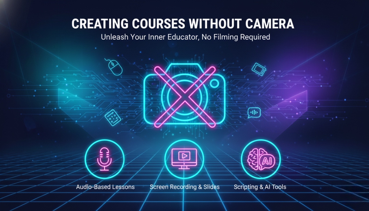 Creating Courses Without Camera