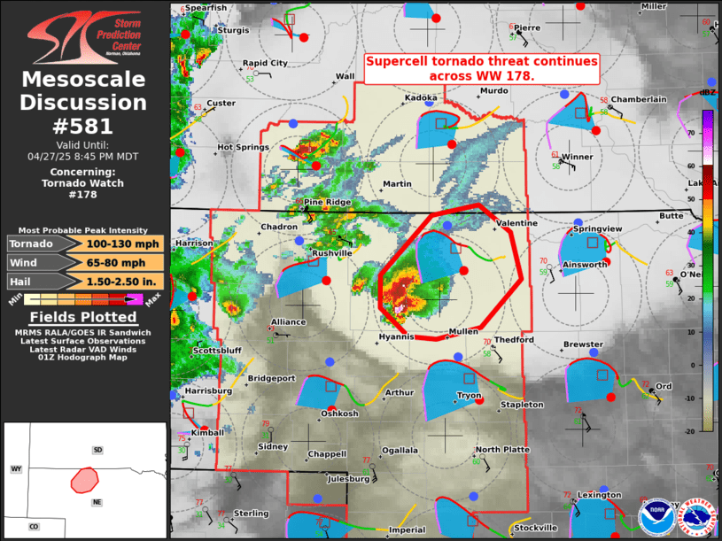 Image 9. Example Mesoscale Discussion