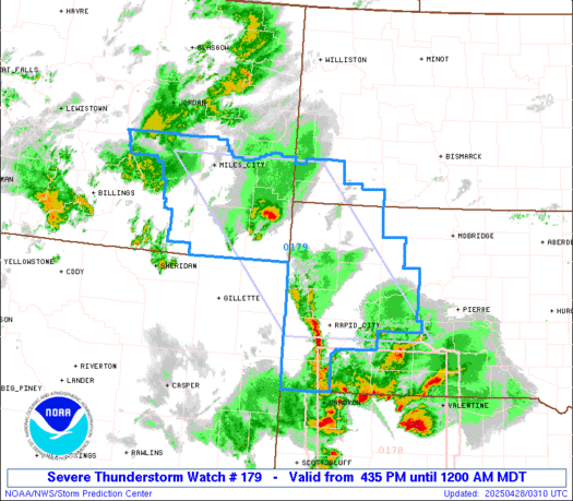 Image 10. Severe Thunderstorm Watch