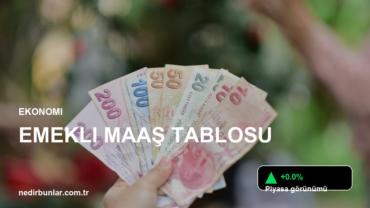 Güncel Emekli Maaş Tablosu: Emekliler İçin Son Durum ve Artışlar