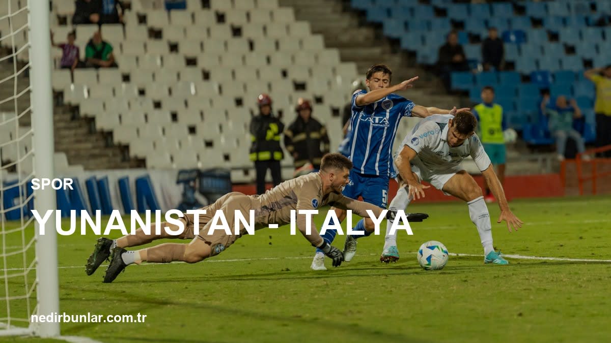 Yunanistan - İtalya Karşılaşmaları Spor Dünyasında Büyük Yankı Uyandırıyor