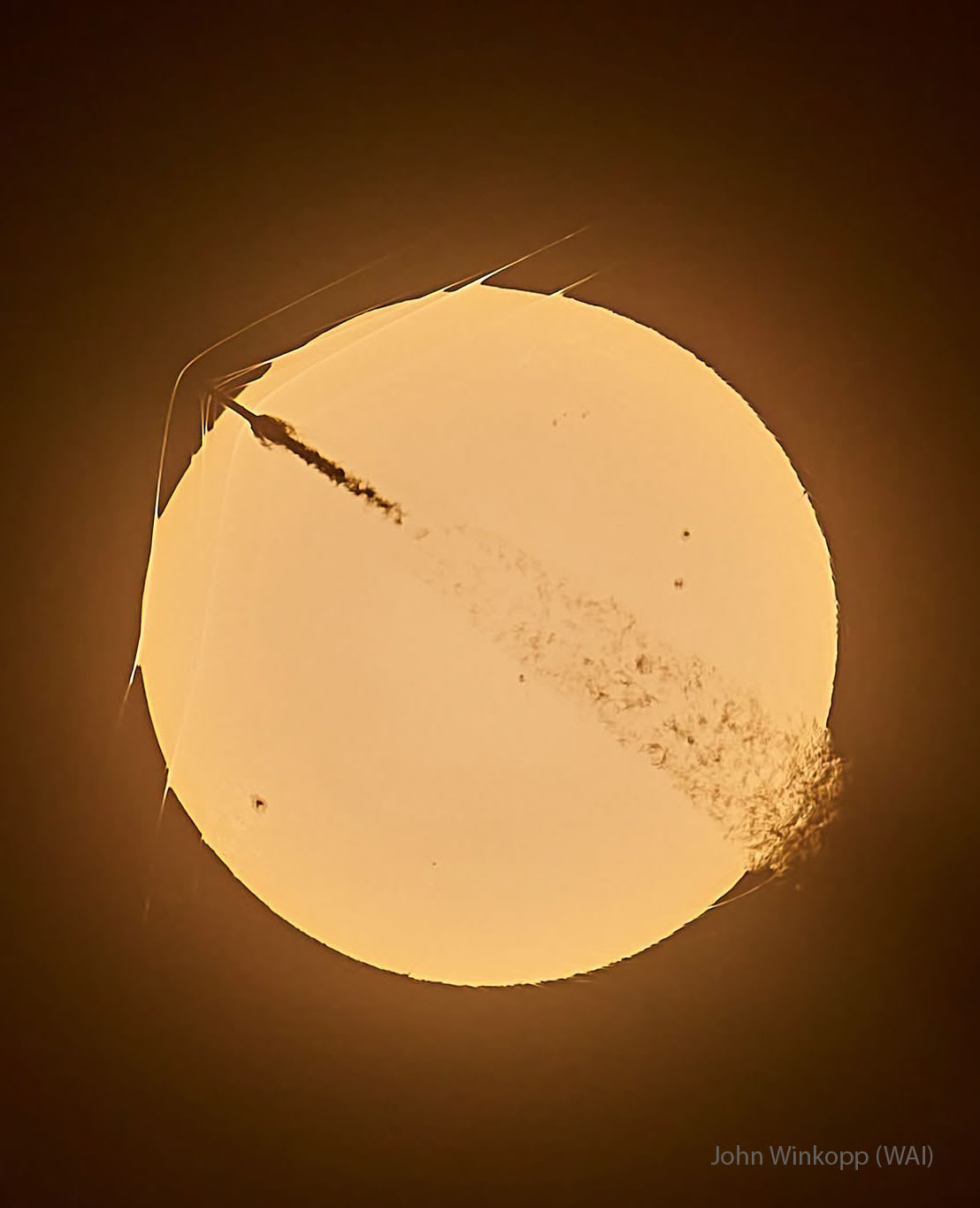 Triple Shockwave from Sun Crossing Rocket Nedir? NASA APOD’un...