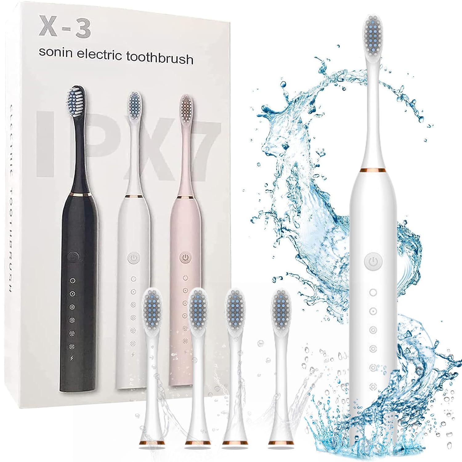 X-3 Sonic Electric Toothbrush