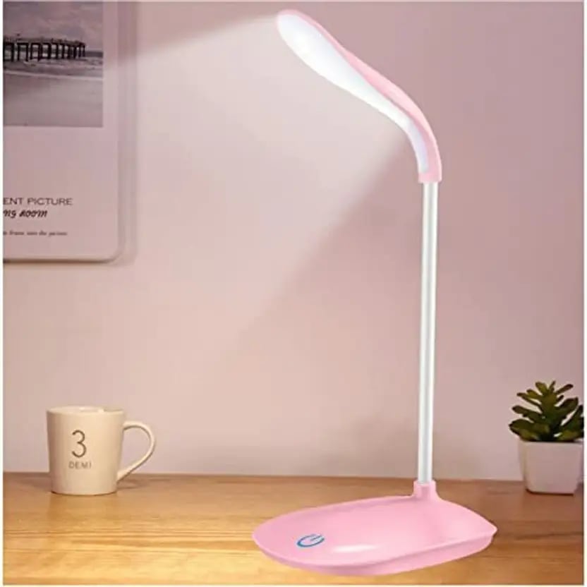New Rechargeable LED Touch On/Off Switch Study Lamp with flexible neck