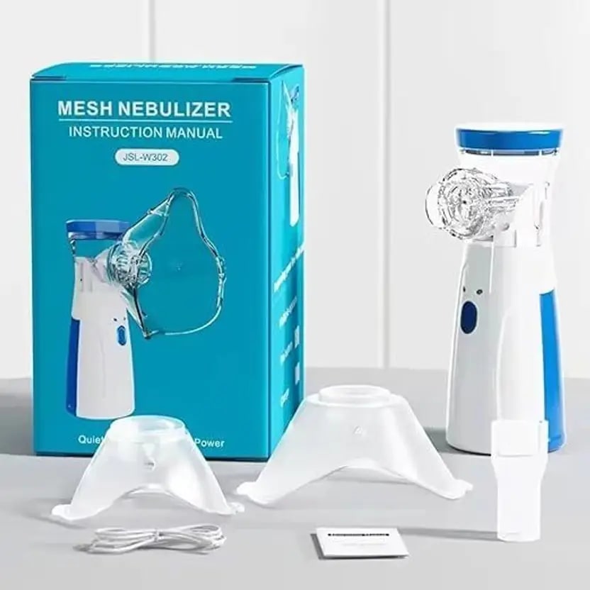New Portable Mesh Nebulizer for Adults, Kids with Breathing Problems