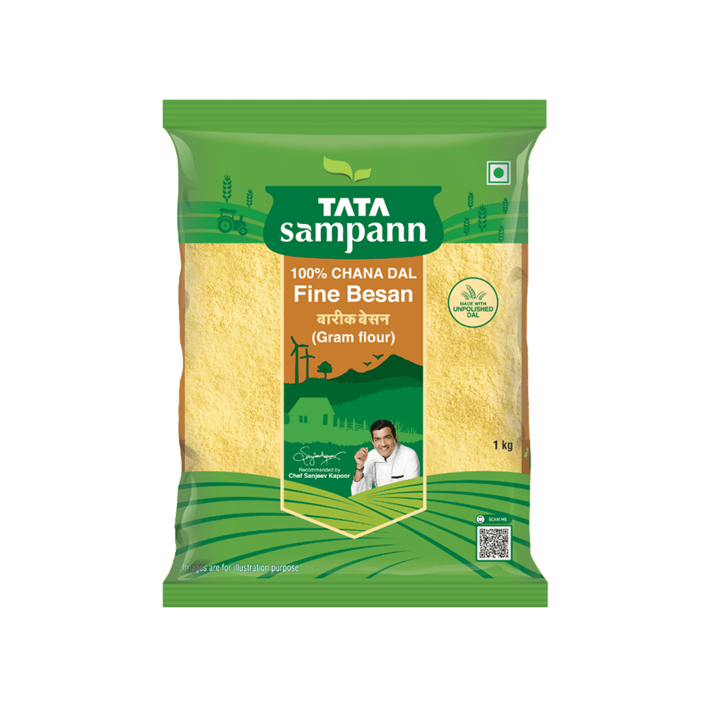 Tata Sampann 100% Chana Dal Fine Besan/Gram Flour