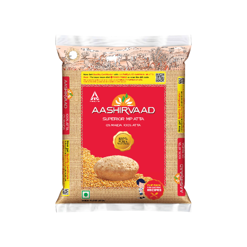 Aashirvaad Superior MP Atta (100% Atta, 0% Maida)