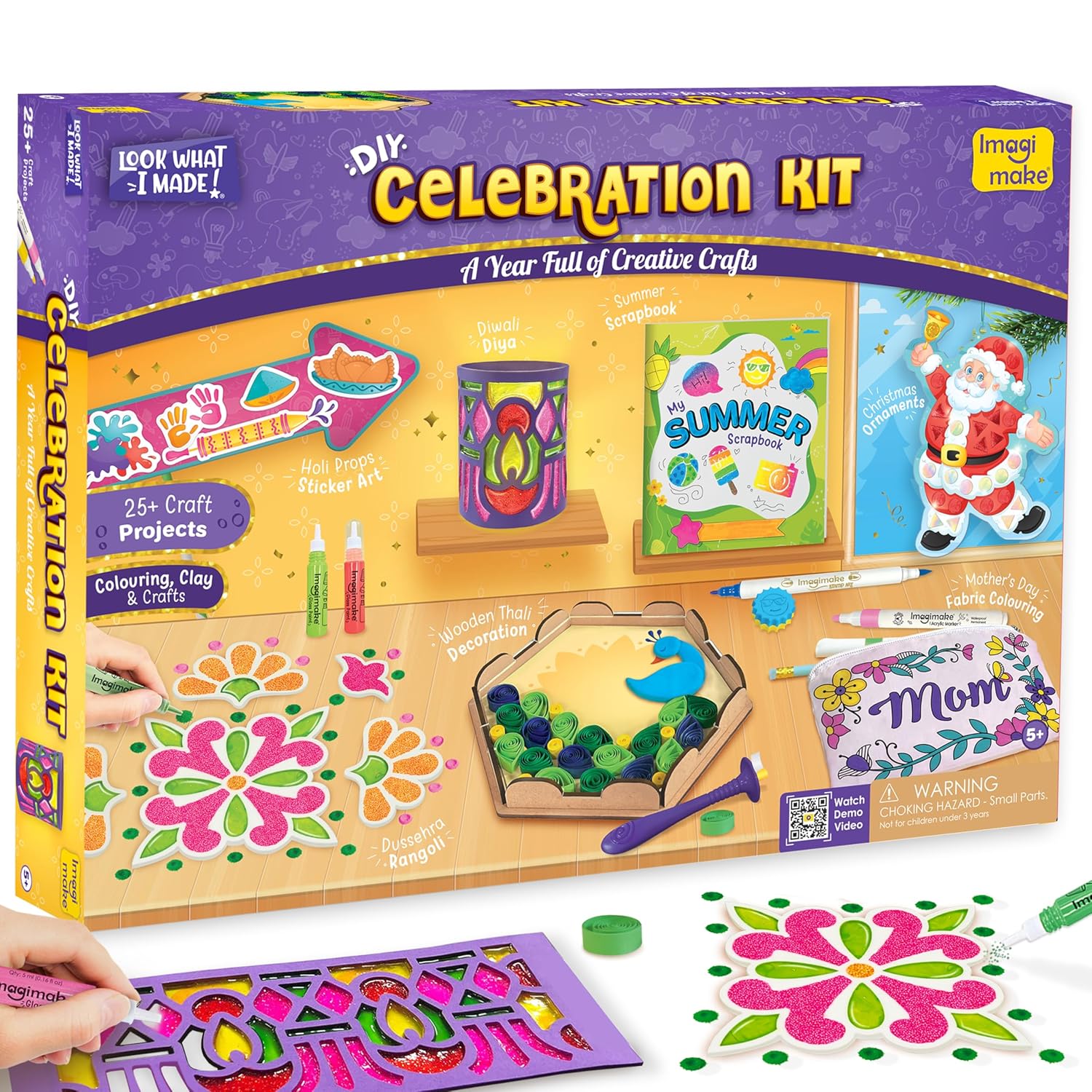 magimake Celebration Kit 25+ Exciting Craft Projects for Kids