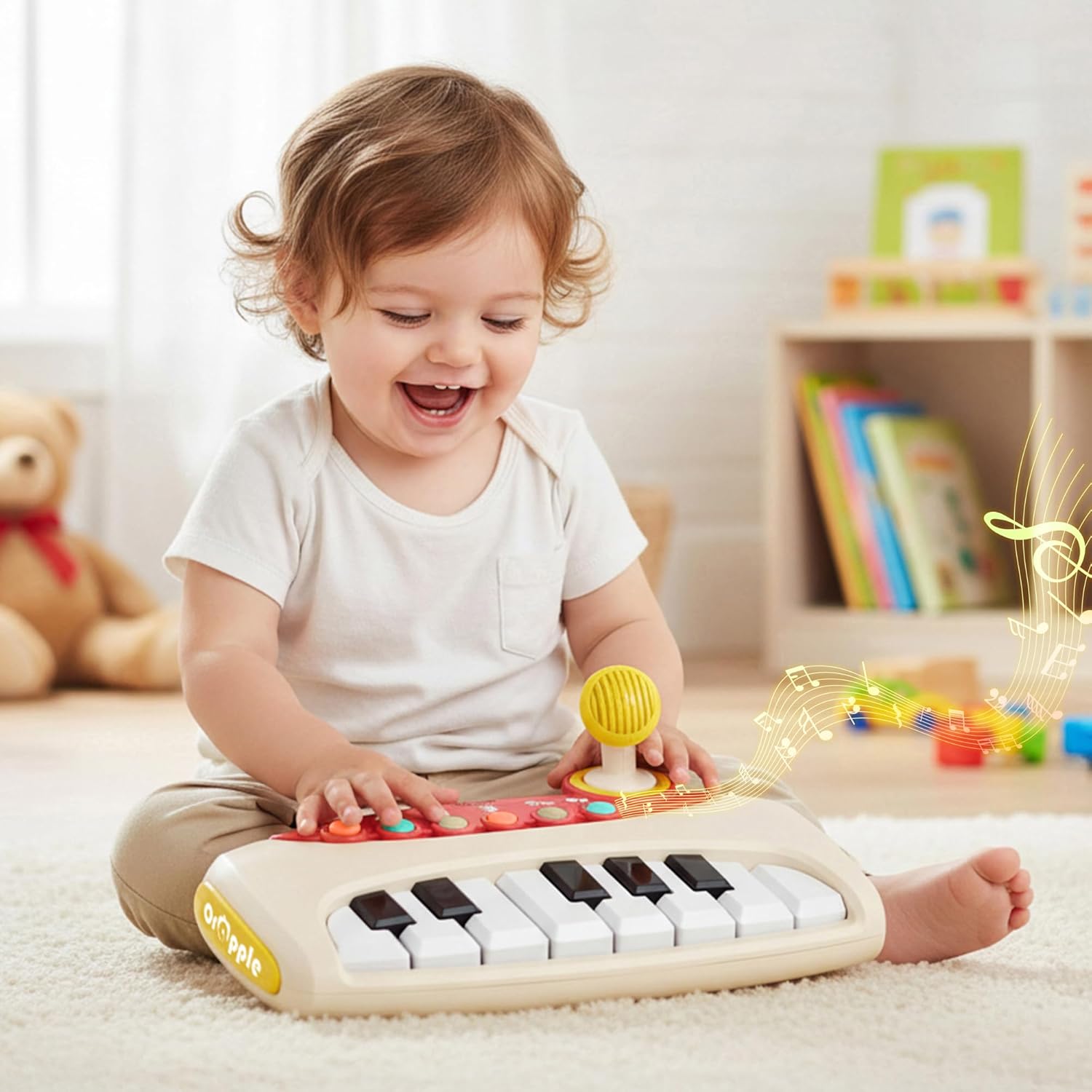 R for Rabbit Orapple Funtunes Piano – Musical Learning Toy for Kids