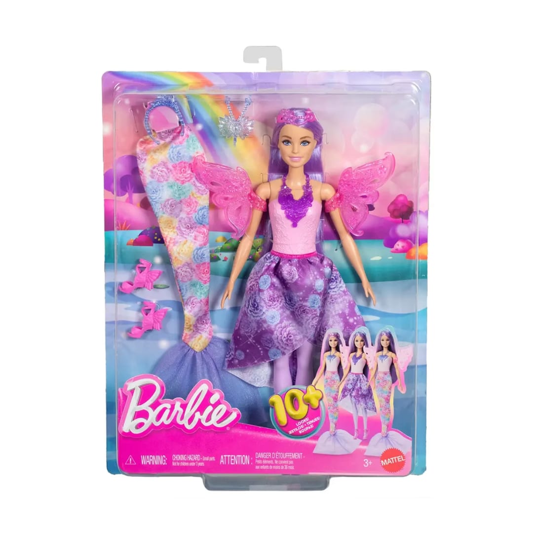 Barbie Fantasy Dress-Up Set – Create 10+ Magical Looks