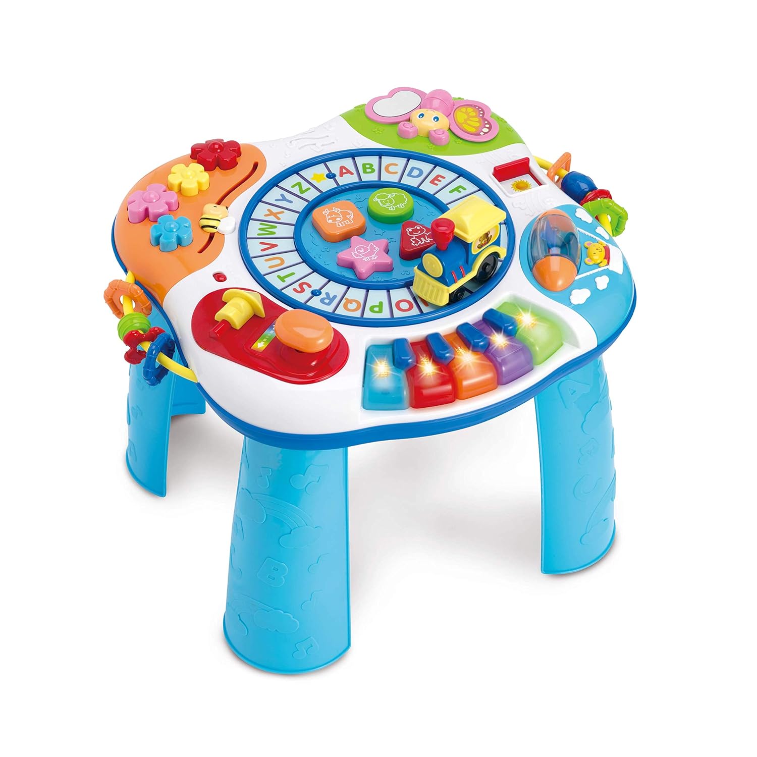 Winfun Letter Train & Piano Activity Table – Learn, Play & Grow!
