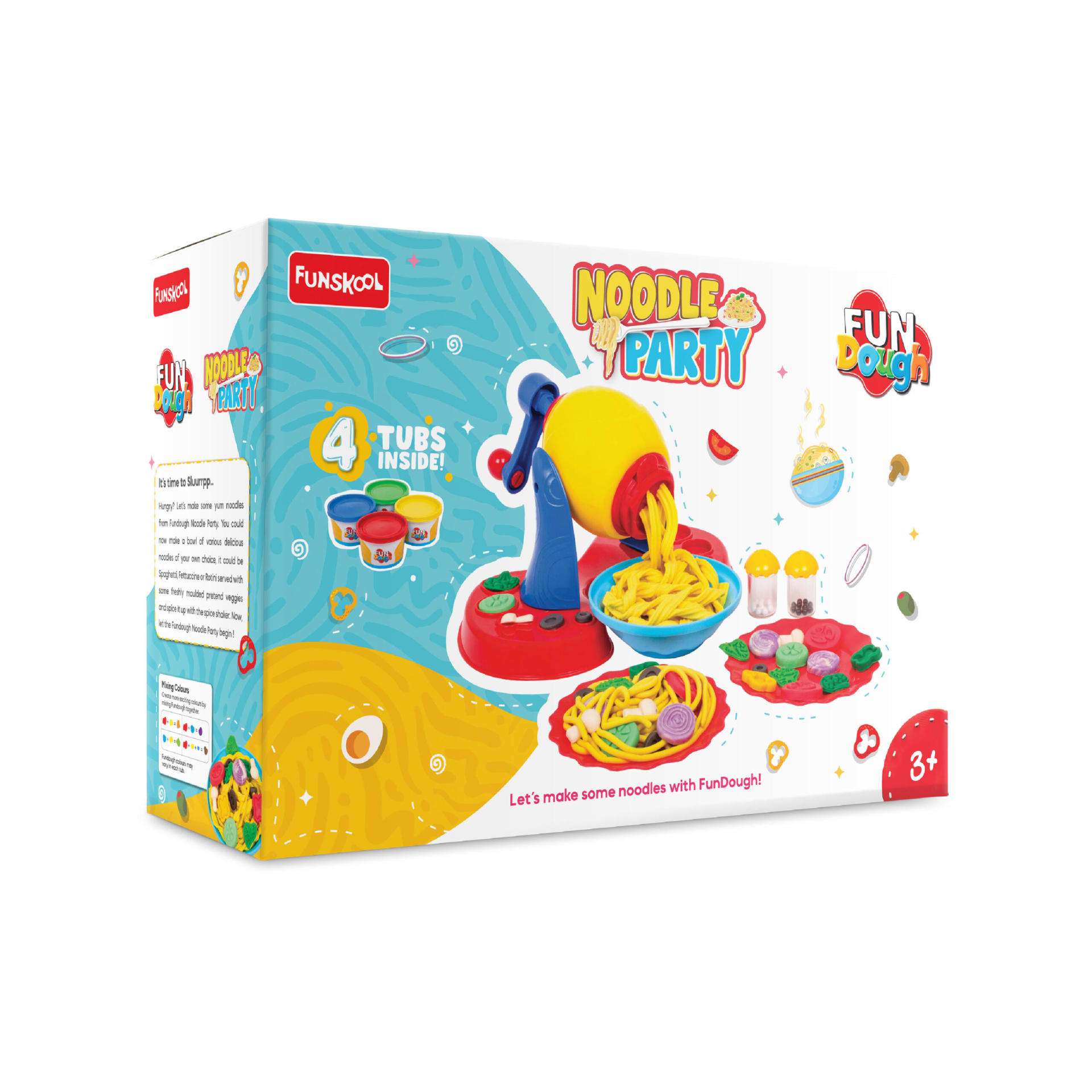 FunDough Noodle Party – Create Crazy Noodles & Endless Food Fun!
