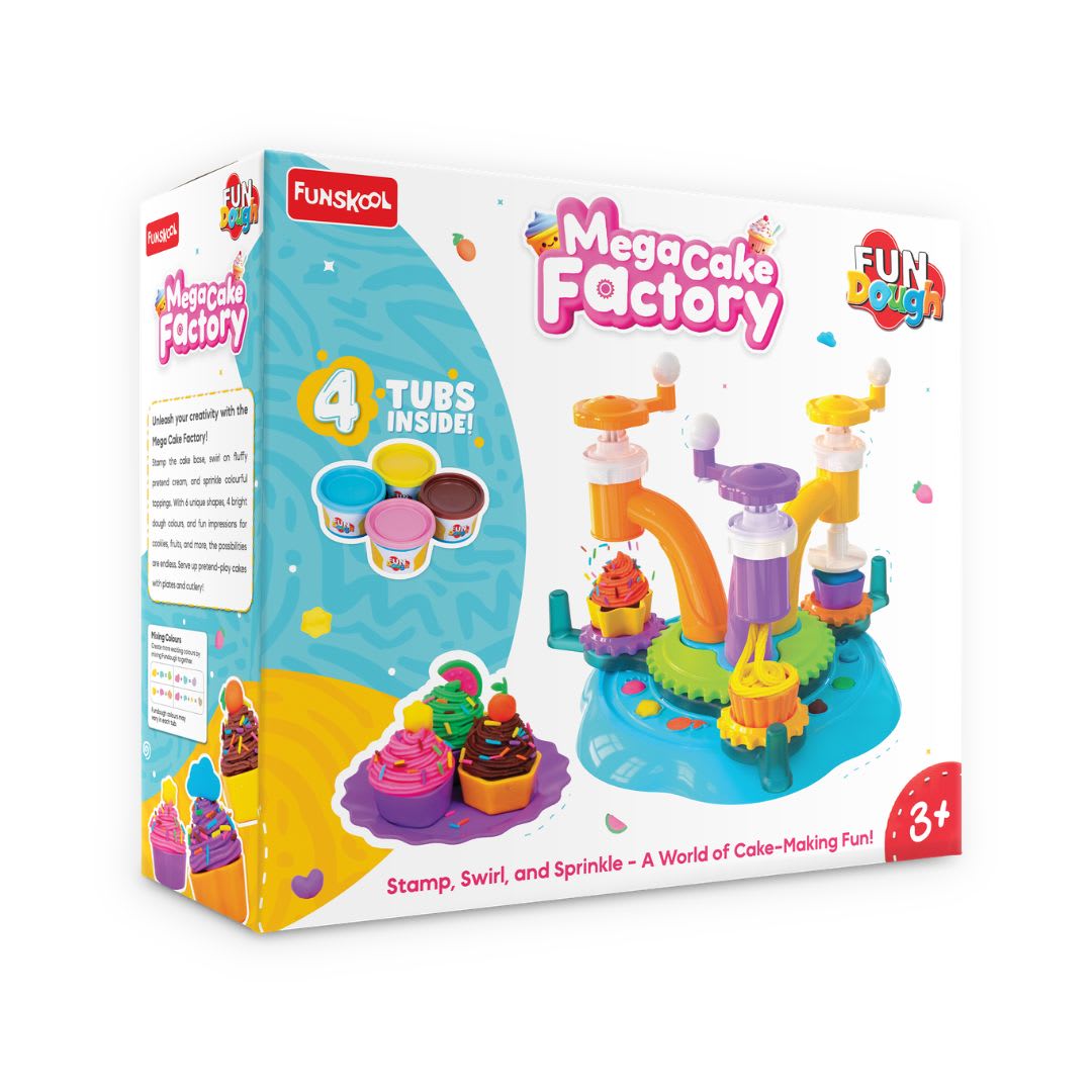 FunDoh Mega Cake Factory – Bake, Decorate & Create Sweet Fun!