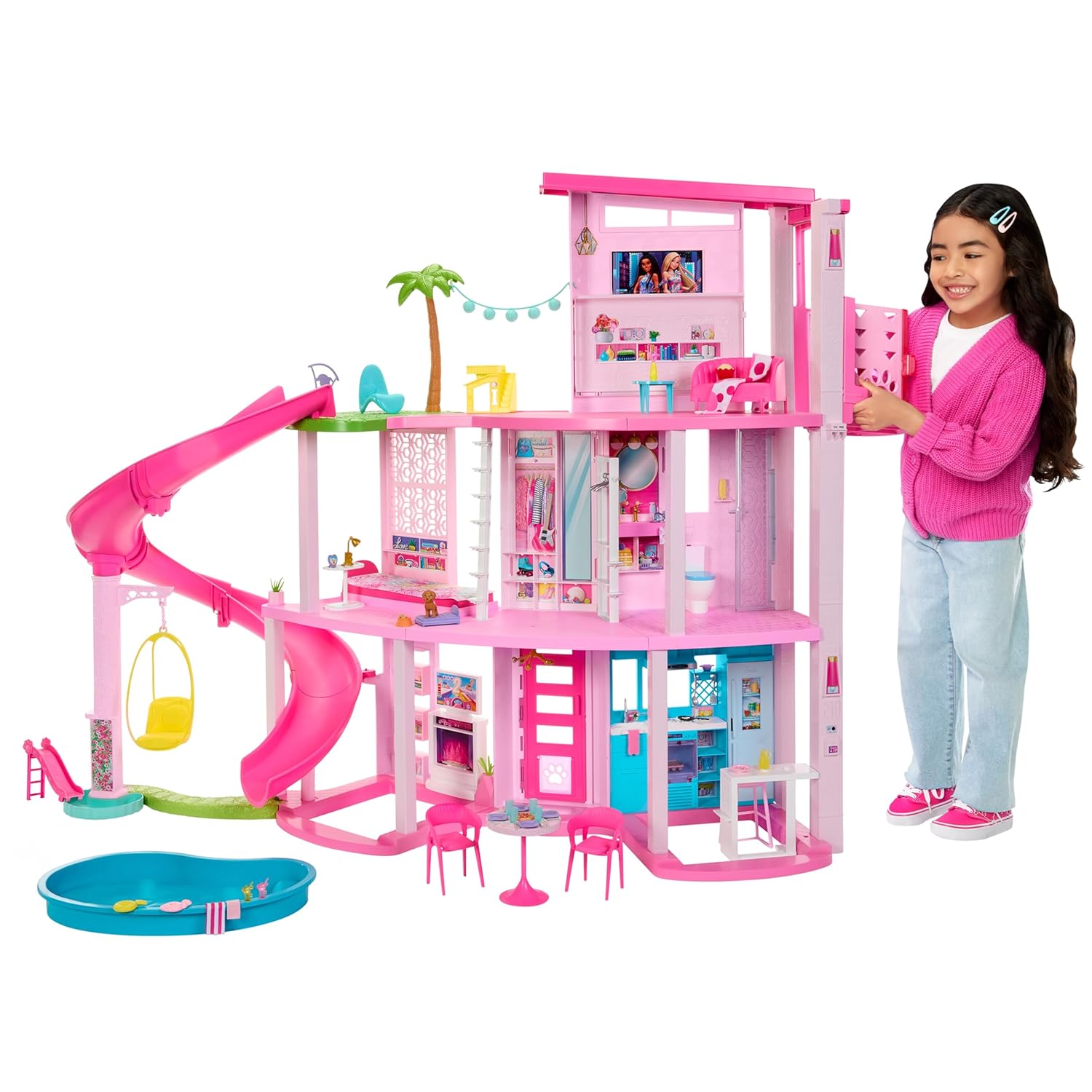 Barbie Dreamhouse – Ultimate Pool Party 5ft Doll House