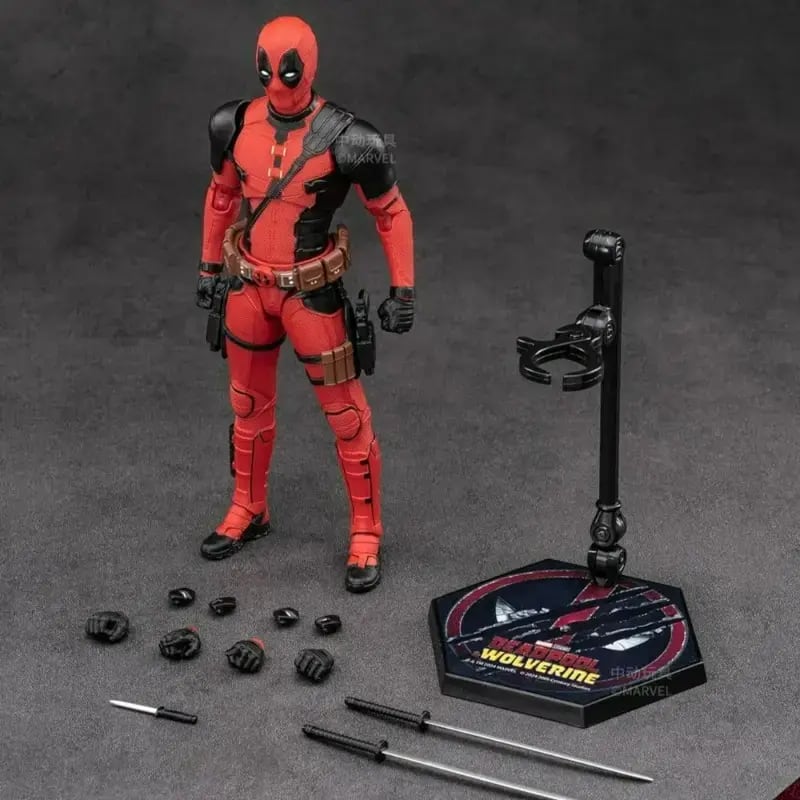 Marvel Deadpool Action Figure with Accessories & Stand