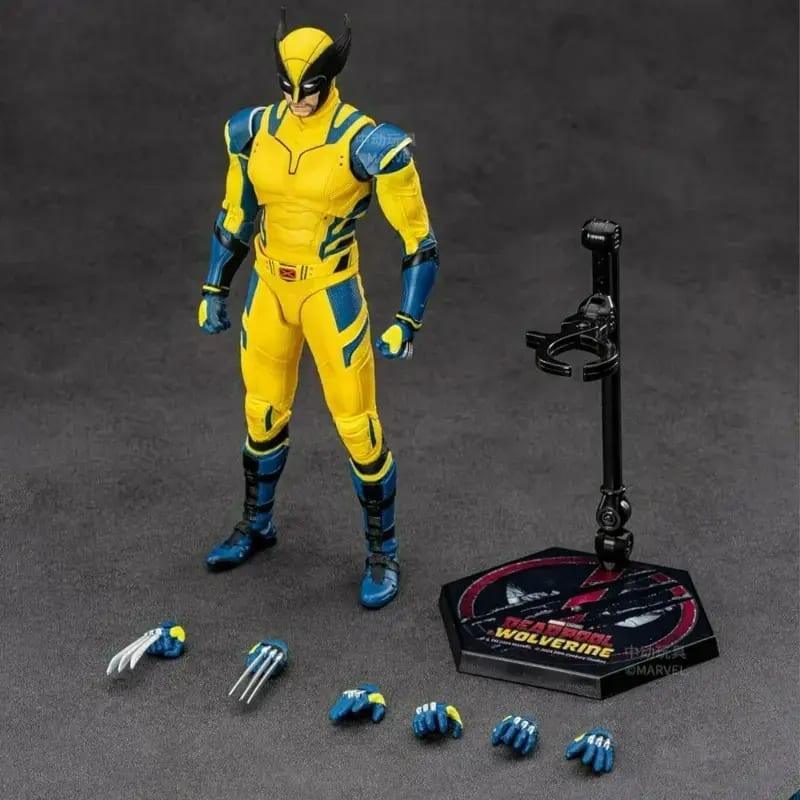 Marvel Wolverine Action Figure with Accessories & Stand