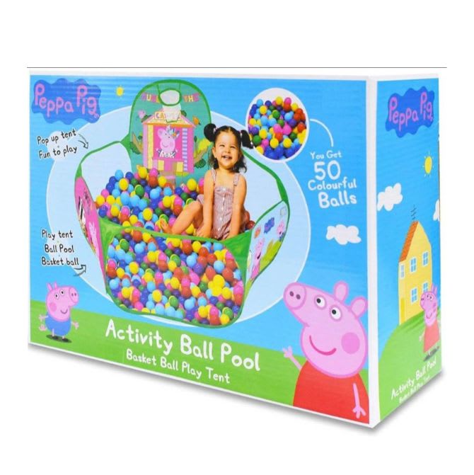 IToys Peppa Pig Activity Ball Pool – Safe Playtime for Kids!
