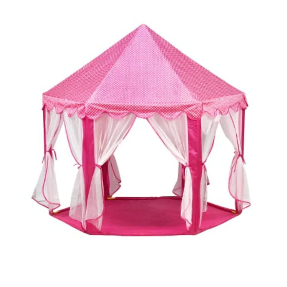 iToys Dream Castle Play Tent PINK – Magical Indoor & Outdoor Adventure Fun!