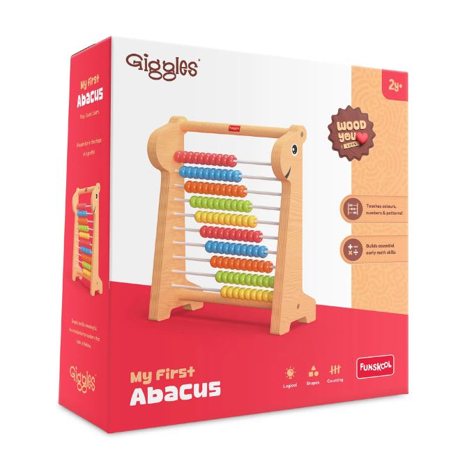 Funskool Giggles My First Abacus Educational Learning Toy for Kids