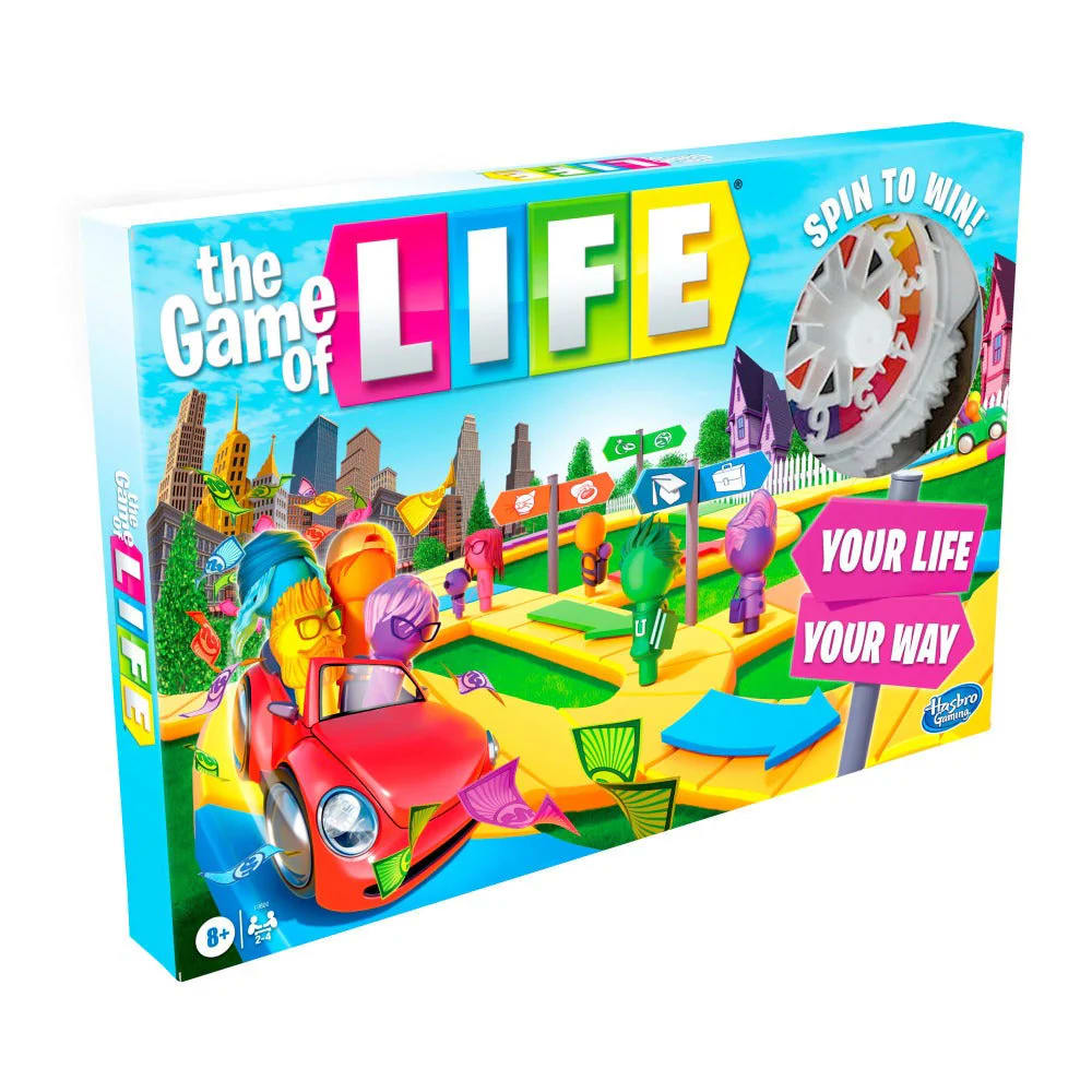 The Game of Life Classic Family Board Game for Kids & Adults Original