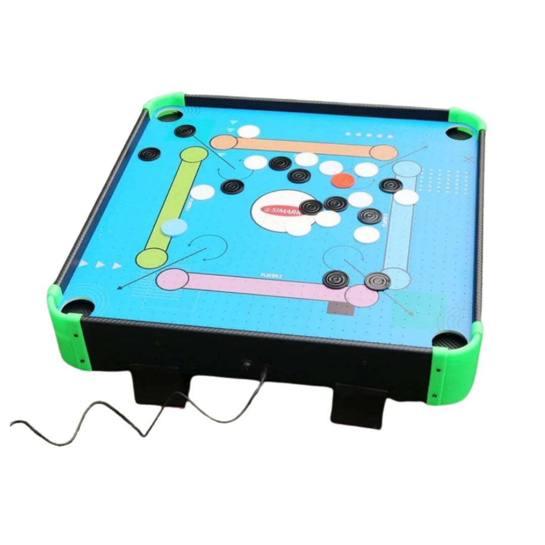 Simarr Air Carrom Board Game for Kids & Family Indoor Fun
