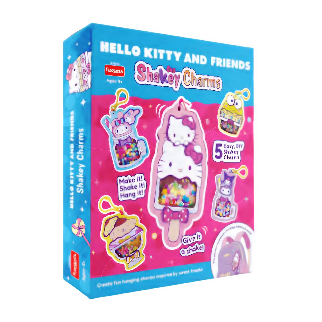 Funskool Hello Kitty and Friends Shakey Charms DIY Craft Set for Kids