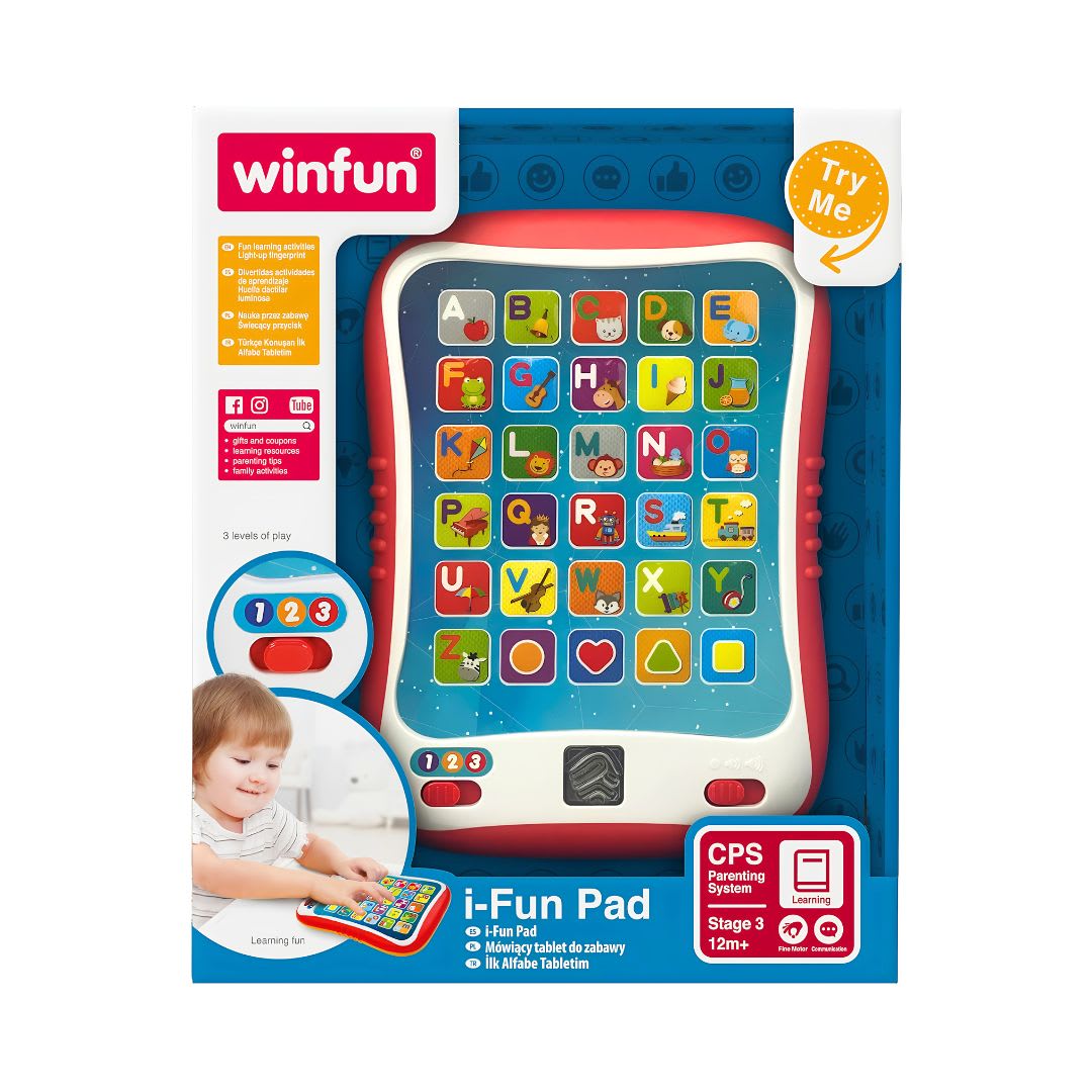 Winfun I-Fun Pad Educational Learning Tablet Toy for Kids