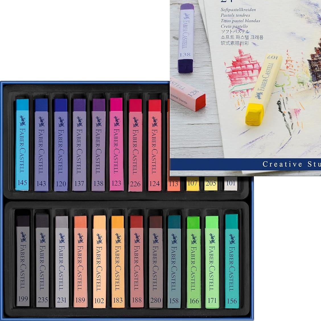 Art Supplies and Canvas