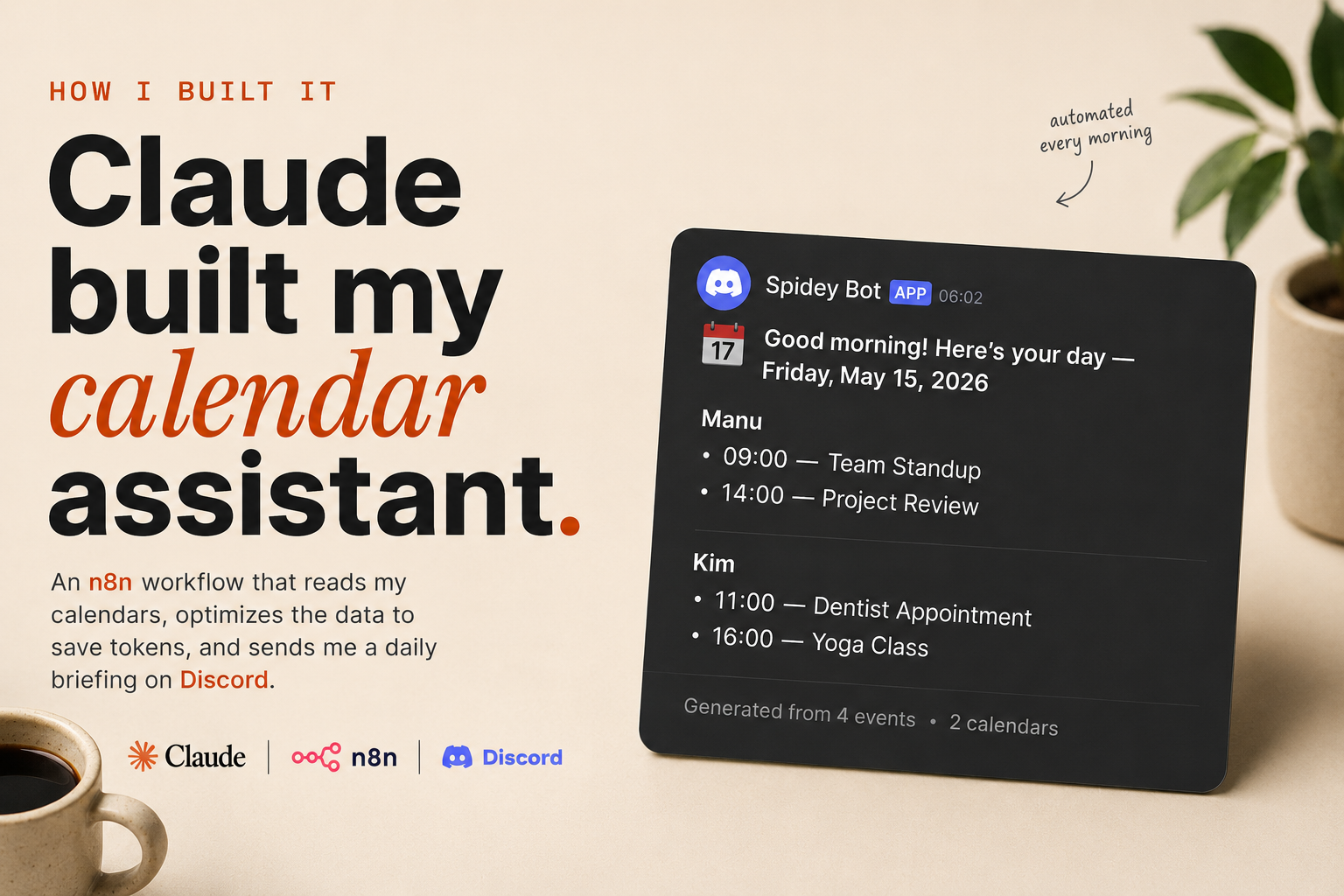 calendar assistant cover