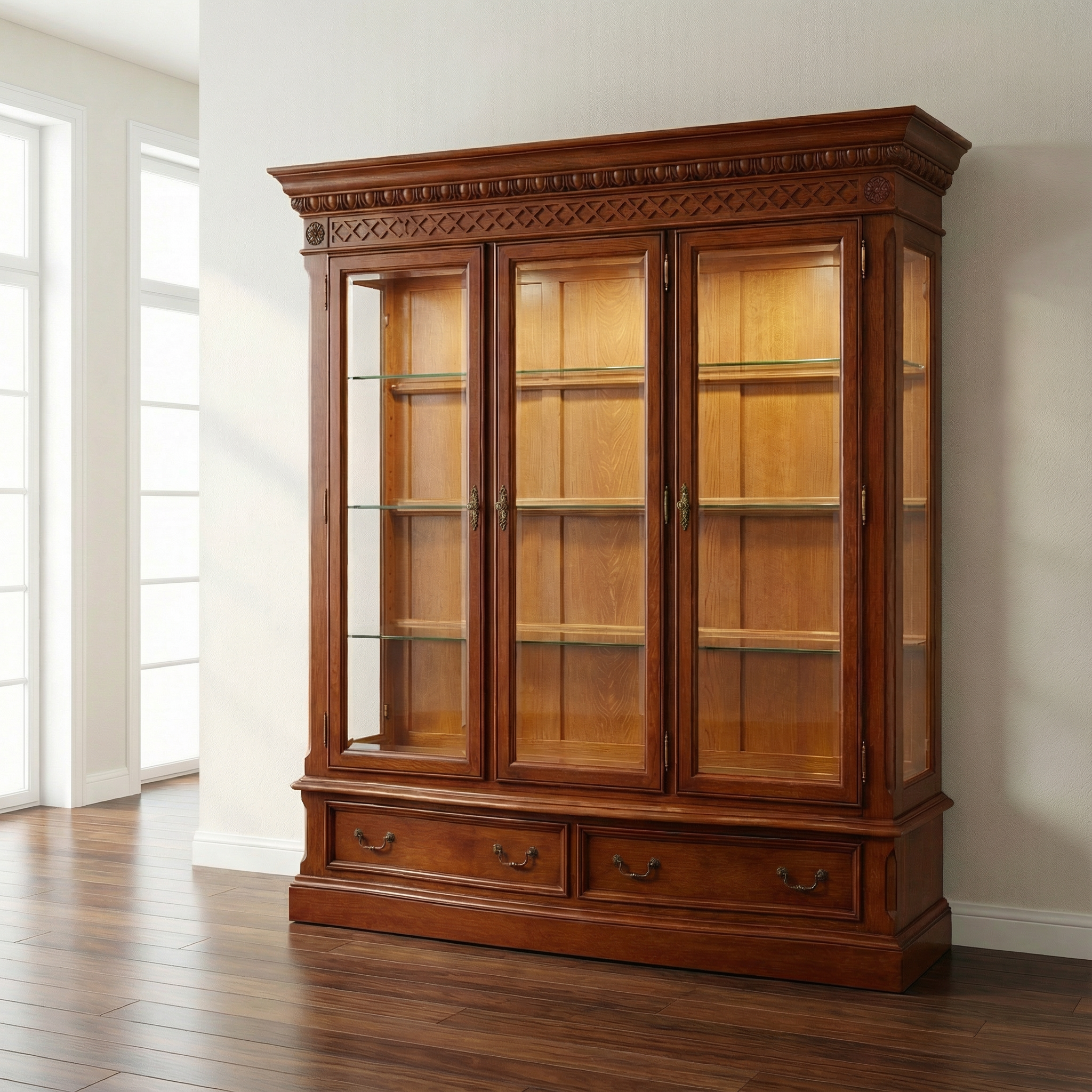 Heritage Grand Display Cabinet view 3